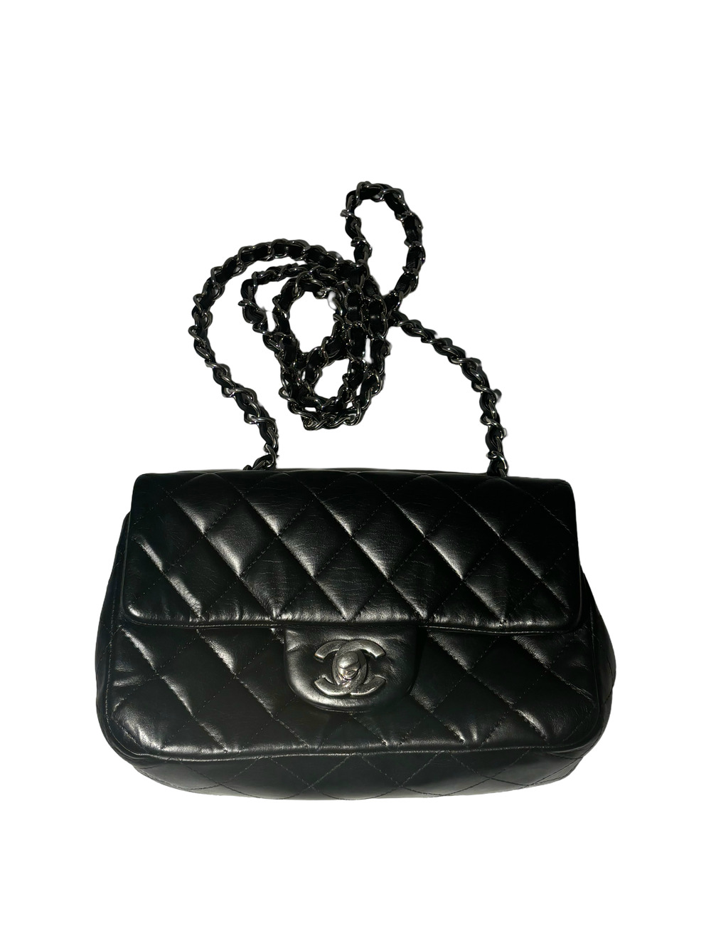 Chanel Classic Single Flap Quilted Lambskin Mini
